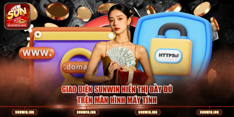 Link Vào Sunwin 2026 – Truy Cập Nhanh Chóng Và An Toàn Giao diện SUNWIN hiển thị đầy đủ trên màn hình máy tính